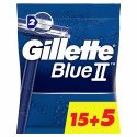 Jednorazowe Maszynki do Golenia Gillette Blue II 20 Sztuk