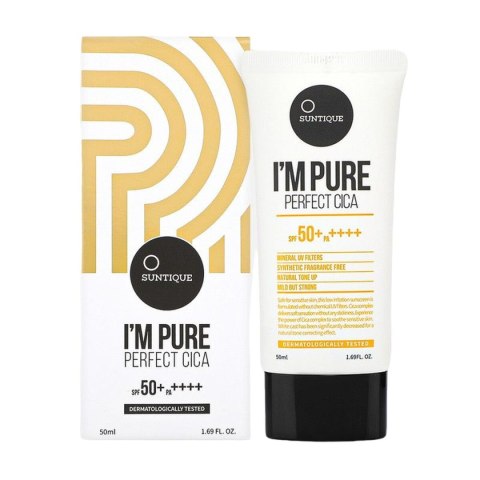 Krem Przeciwsłoneczny do Twarzy Suntique M Pure SPF 50+ 50 ml