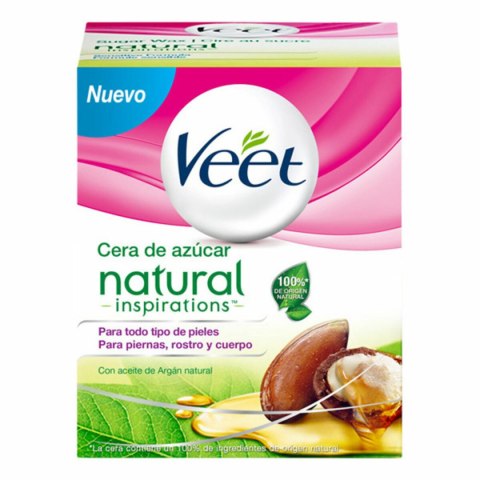 Krem do Depilacji Ciała Veet Cera Tibia Natural Olejek Arganowy Cukier 250 ml