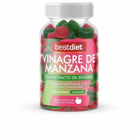 Suplement diety Best Diet Vinagre De Manzana Imbir Ocet z cydru jabłkowego Gumy 60 Sztuk