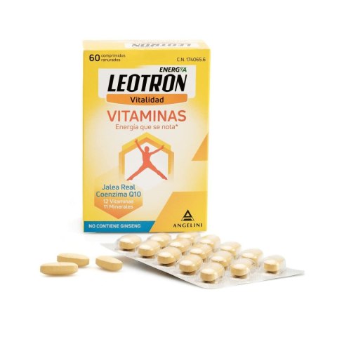 Suplement diety Leotron Leotron Vitaminas Mleczko pszczele Koenzym Q-10 60 Sztuk