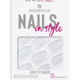 Sztuczne paznokcie Essence Nails In Style 12 Części 15-keep it basic