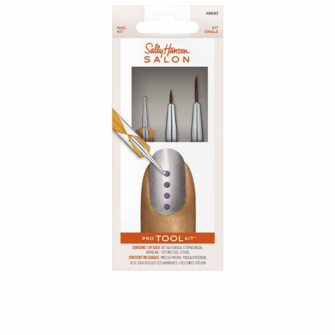 Zestaw do Manicure Sally Hansen Pro Tool Lote 3 Części