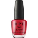 Lakier do paznokci Opi Nail Envy Big Apple Red 15 ml Wzmacniacz Paznokci