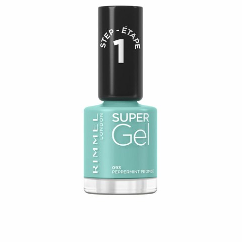 Lakier do paznokci Rimmel London Super Gel Nº 093 Peppermint promise 12 ml