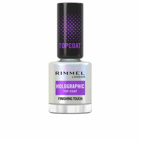 Lakier nawierzchniowy do paznokci Rimmel London Holographic 12 ml