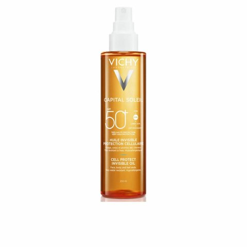 Olejek Przeciwsłoneczny Vichy Capital Soleil Spf 50 200 ml Niewidoczne