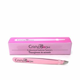 Pęsety CristyBoom Professional Eyebrow Tweezers Różowy (1 Sztuk)