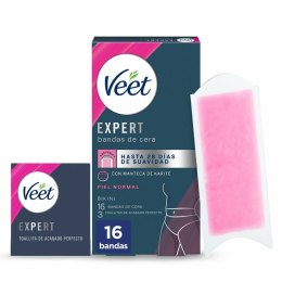 Plastry do Depilacji Ciała Veet Expert Bikini (16 Sztuk)