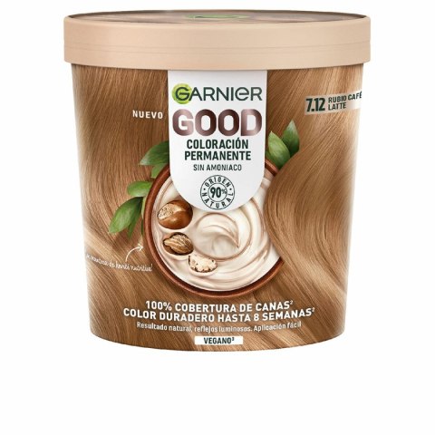 Trwała Koloryzacja Garnier Good Café Latte Blond Nº 7.12 (1 Sztuk)