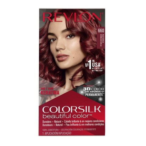 Trwała Koloryzacja Revlon Colorsilk Nº 66 Cherry red