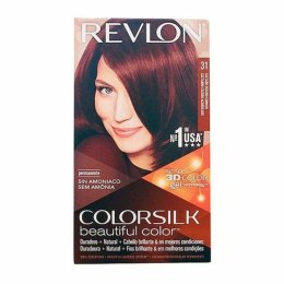 Farba bez Amoniaku Colorsilk Revlon 7243257031 Ciemny Miedziany Kasztan (1 Sztuk)