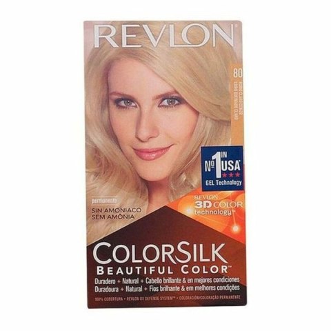 Farba bez Amoniaku Colorsilk Revlon I0021838 Popielaty Blond (1 Sztuk)