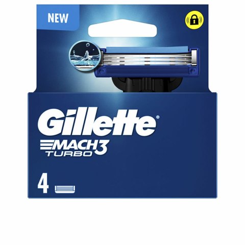 Golarki Gillette MACH 3 TURBO (4 Sztuk)