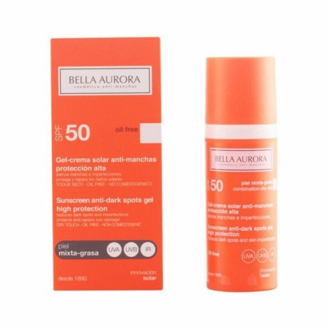 Krem do Opalania Przeciw Plamom Spf 50 Bella Aurora Bella Aurora Solar Spf 50 50 ml