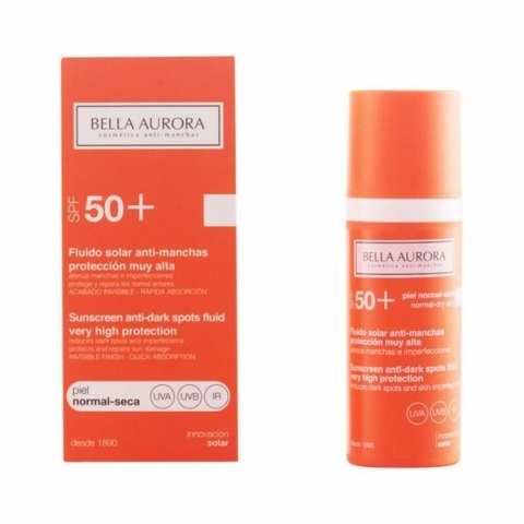 Przeciwdziałający Plamom Krem do Opalania Spf +50 Bella Aurora 2526108 SPF 50+ 50 ml