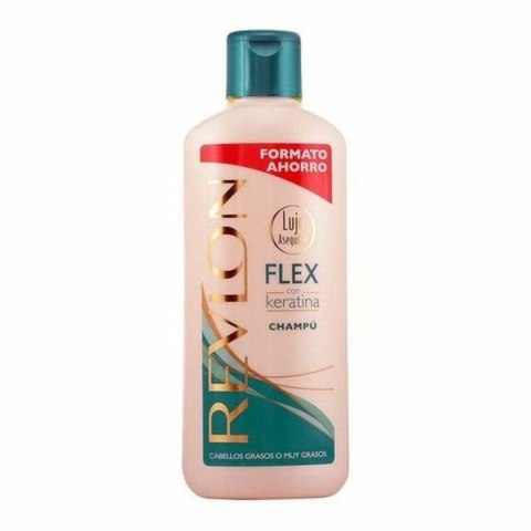 Szampon do Włosów Przetłuszczających się Revlon Flex Keratin 650 ml