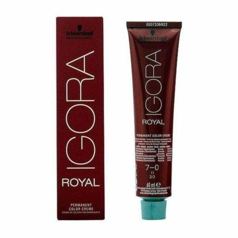 Trwała Koloryzacja Igora Royal Schwarzkopf 14608 7-0 Nº 7-0 Nº 9.0-rubio muy claro Nº 8.0-rubio claro 60 ml