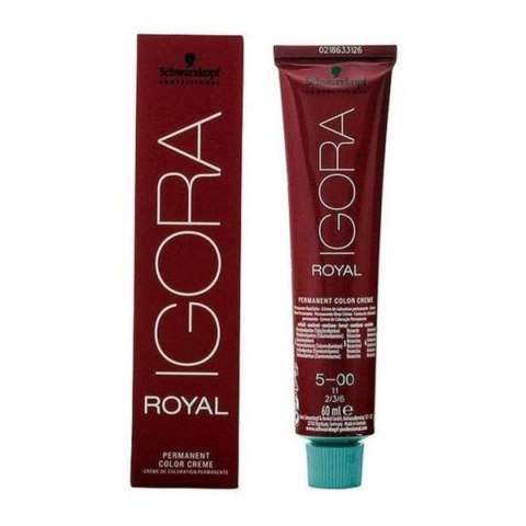 Trwała Koloryzacja Igora Royal Schwarzkopf Igora Royal 5-00 Nº 5-00 Nº 9.0-rubio muy claro Nº 8.0-rubio claro 60 ml