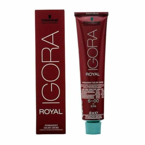 Trwała Koloryzacja Igora Royal Schwarzkopf Igora Royal 6-00 Nº 6-00 Nº 9.0-rubio muy claro Nº 8.0-rubio claro 60 ml