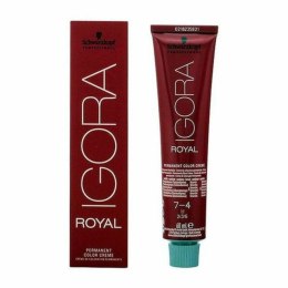 Trwała Koloryzacja Igora Royal Schwarzkopf Igora Royal 7-4 Nº 7-4 Nº 9.0-rubio muy claro Nº 8.0-rubio claro 60 ml