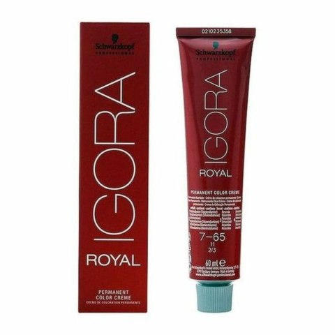 Trwała Koloryzacja Igora Royal Schwarzkopf Igora Royal 7-65 Nº 7-65 Nº 9.0-rubio muy claro Nº 8.0-rubio claro 60 ml