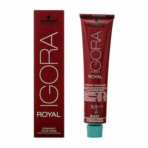 Trwała Koloryzacja Igora Royal Schwarzkopf Igora Royal 9.5-1 Nº 9.0-rubio muy claro Nº 8.0-rubio claro 60 ml