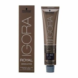 Trwała Koloryzacja Przeciwstarzeniowa Igora Royal Absolutes Schwarzkopf 609494 Nº 6-60 Nº 6-60 60 ml