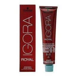 Trwała Koloryzacja Schwarzkopf Igora Royal Nº 6-0 Nº 9.0-rubio muy claro Nº 8.0-rubio claro 60 ml