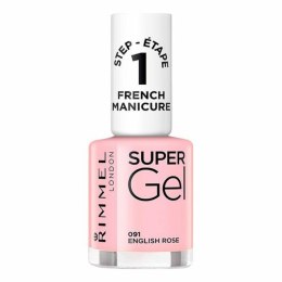 Zestaw do Francuskiego Manicure French Manicure Rimmel London - 090 - Porcelain - 12 ml