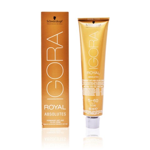 Żelowa Koloryzacja Przeciwstarzeniowa Igora Absolutes N5-60 Schwarzkopf Igora Royal Absolutes (60 ml) 60 ml