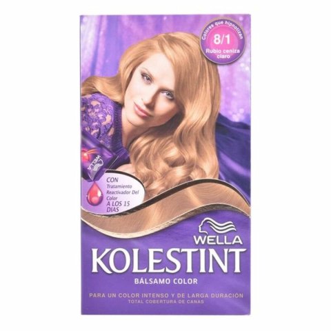 Koloryzacja w Kremie Kolestint Wella - 8.1 - light ash blond