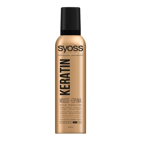 Pianka Modelująca Keratin Syoss (250 ml)