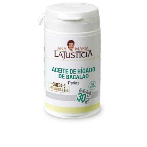 Tran z wątroby dorsza Ana María Lajusticia Aceite De Higado De Bacalao Vitamina E