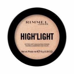 Kompaktowy puder brązujący High'Light Rimmel London 99350066694 Nº 002 Candleit 8 g