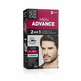 Krem Koloryzujący Llongueras Men Advance Półtrwały 02 - Czarny (4 pcs)