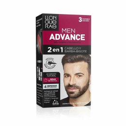 Krem Koloryzujący Llongueras Men Advance Półtrwały 3 - Ciemny Szatyn (4 pcs)