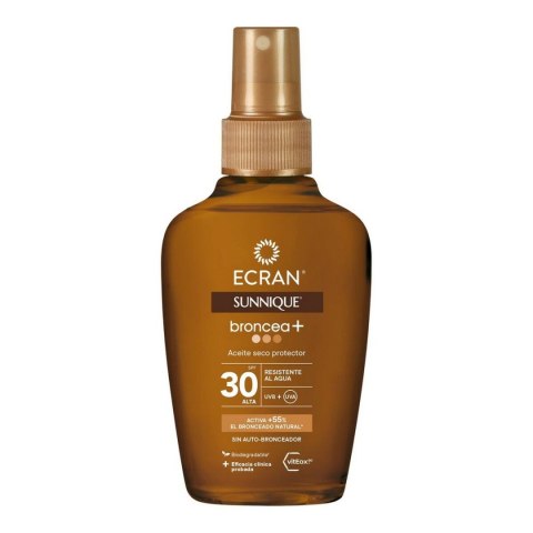 Olejek Przeciwsłoneczny Ecran Ecran Sunnique Spf 30 100 ml