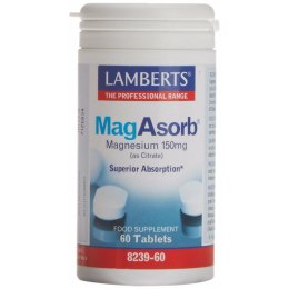 Suplement diety Lamberts MagAbsorb Magnez 60 Sztuk