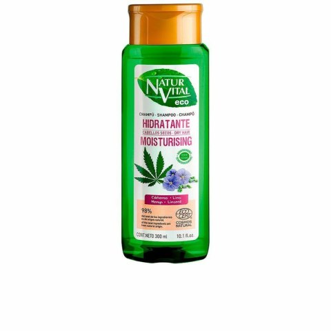 Szampon Nawilżający Naturvital Eco Hidratante 300 ml Płótno Włókno konopne