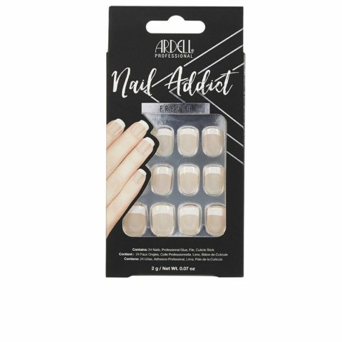 Sztuczne paznokcie Ardell Nail Addict Classic French (24 pcs)