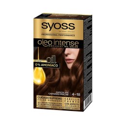 Trwała Koloryzacja Syoss Olio Intense Bez amoniaku Nº 4,18 Czekolada