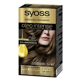 Trwała Koloryzacja Syoss Olio Intense Bez amoniaku Nº 5,10 Jasny Kasztan