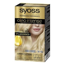 Trwała Koloryzacja Syoss Olio Intense Bez amoniaku Nº 9,10 Jasny Blond