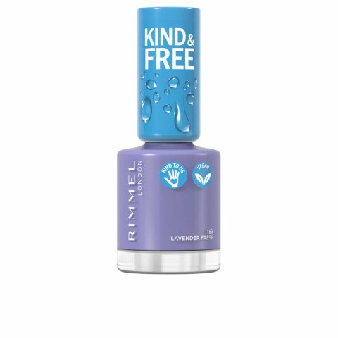 Lakier do paznokci Rimmel London Kind & Free 153-lavender light (8 ml)