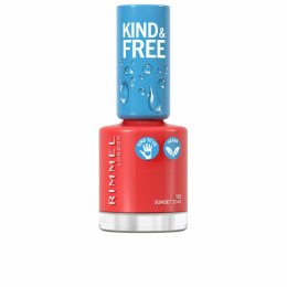 Lakier do paznokci Rimmel London Kind & Free 155-sunset soar (8 ml)