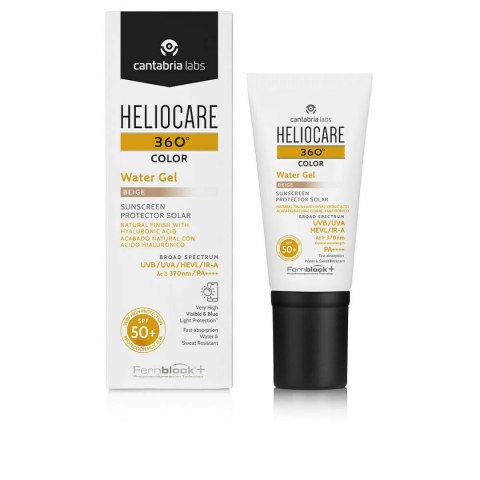 Ochrona przeciwsłoneczna z kolorem Heliocare Color Żel Beżowy Spf 50 50 ml