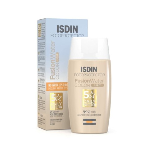 Ochrona przeciwsłoneczna z kolorem Isdin Fotoprotector Jasne Spf 50 50 ml