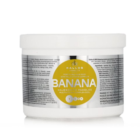 Maska do Włosów Kallos Cosmetics Banana 500 ml