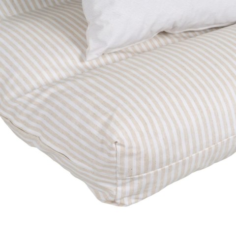 Poduszka 4 Części Beżowy 120 x 80 cm